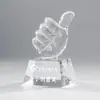 Troféu de cristal com diamantes feito sob medida para crianças para 1º de junho, personalizado para desafios de leitura, eventos esportivos, competições de treinamento e alunos exemplares