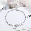 2026 Novo Bracelet de Amor de Trevo de Quatro Folhas Cravejado de Diamantes Estilo Coreano Mais Vendido para Meninas e Mulheres
