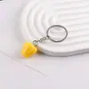 Llavero de Resina de Frutas Explosiones Transfronterizas Adornos Colgantes DIY Hecho a Mano Casero Colgante para Bolso, Funda de Auriculares, Accesorios de Joyería