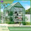 Walk-in tipo planta jardinagem estufa doméstica pequena estufa estufa carnudo guarda-sol isolamento térmico à prova de chuva galpão de flores