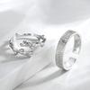 Anillo Shanyoumuxi mori regalo del Día de San Valentín anillo de pareja diseño de nicho para hombre y mujer venta al por mayor