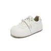Zapatillas Blancas de Piel Genuina 2026 Primavera Nuevos Zapatos de Suela Gruesa para Aumentar Altura para Mujer Casual Versátiles Zapatillas de Commuter para Mujer de Moda