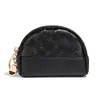 2026 Bolso Nuevo para Mujer Cartera Tejida Hecha a Mano Billetera Sencilla para Monedas Billetera de Piel Sintética Bolso Pequeño con Cremallera para Cosméticos