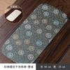 Tapete de té seco de brocado jacquard, nuevo tapete de té de tela impermeable de doble cara zen chino, piezas para ceremonia del té de escritorio
