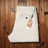 Calça Casual Masculina de Linho 100% Fina para o Verão 2024 Leve Respirável Solta
