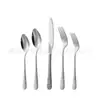 Acero Inoxidable Transfronterizo Creativo Tendencia Nacional Patrón Vajilla Hogareña Dorada Vajilla Occidental Set Cuchillo, Tenedor y Cuchara para Steak Venta al por Mayor