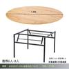Mesa Redonda para Hogar 1.66m 1.8m 10 Personas Mesa de Comedor de Hotel Redonda Nueva Madera Sólida Redonda Tablero de Mesa Abeto Plegable