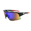 Nuevas gafas de montar para hombre y mujer gafas deportivas para exteriores multicolor opcional gafas de sol de media montura