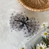 Pinza para el cabello de estilo coreano con lunares simples y lazo grande, con un toque de alta gama, pinza de tiburón versátil para recogidos, accesorio para el cabello