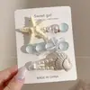 Presilhas de Cabelo Bico de Pato Doce Dopamina Atacado 2026 Novas Presilhas de Cabelo Versáteis com Laço Presilhas de Cabelo Exquisitas de Alta Qualidade para Franja