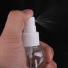 Botella vacía transparente de plástico PETG Ezhilian de 30 ml vendida directamente de fábrica, botella pequeña de viaje con atomizador, botella con atomizador para alcohol