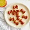 Brinquedo Comida Miniatura Simulada Água Alcalina Pão Baguete Creme Cola Resina Acessórios DIY Bolo Casa de Bonecas Decoração de Mesa