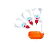 Equipo para pollos: Bebedero Automático para Pollos, Línea de Agua de Tubo Cuadrado, Bebedero de Taza Colgante Integrado de Descomposición Lupin