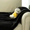 Manta de Franela Impermeable y Anti-Penetración de Doble Capa para Mascotas Manta para Mascotas a Prueba de Orina y Líquidos Amazon Transfronterizo