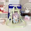 Bolsa de Muñeco de Algodón de 20 cm para Comic-Con Ins Secundaria Bolsa para Dolor Bolso Cruzado Estilo Chica Suave Bolsa Pequeña de Dibujos Animados para Mujer Linda