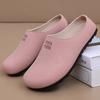 Pantuflas Baotou para Mujer, Nuevo Estilo de Verano, Casual sin Cierre, Medias Zapatillas Moda Tendencia Transpirables Suela Suave Zapatos Que No Cansan Tus Pies