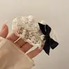 Pinza para el pelo de encaje de hada súper perla Pinza lateral Pinza BB lateral Elegante Pinza para el pelo Tocados Pinza para el pelo de mujer 2025 Nuevos Accesorios para el cabello Accesorios