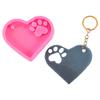 Uña de gato garra de perro forma de hueso etiqueta pastel de chocolate gota de pegamento yeso silicona molde decoración modelado horneado