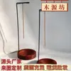 Novo Incensário Invertido de Madeira Estilo Chinês, Suporte de Incenso de Uso Duplo para Incenso em Palito e em Espiral, Base Estilo Zen para Uso Doméstico para Agarwood e Sândalo
