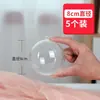 Bola Plástica Transparente Abre e Fecha, Bola de Acrílico, Bola Redonda Oca de Tamanho Grande para Decoração, Bola para Teto de Salão de Banquetes de Hotel
