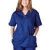 Comércio Exterior Manga Curta Gola V Roupa de Amamentação Uniforme de Trabalho Top XX0034