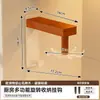 Gancho Giratorio de Cocina, Estante de Almacenamiento para Cucharas, Espátulas y Tablas de Cortar, Montaje en Pared Adhesivo Fuerte, Sin Taladro