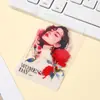 Tarjeta de Foto Transparente de PVC Personalizada Película de Alta Definición Marcapáginas Celebridad Conmemorativa Película de Apoyo Tarjeta Transparente de PVC
