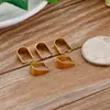 Cierres sencillos y modernos de acero inoxidable para cuentas de semillas, versátiles y adecuados para diversas manualidades y accesorios DIY. Disponible en múltiples tamaños