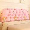 Cojín de Cabecera de Cama de Dormitorio Estilo Ins, Almohada Grande para Cama de Dormitorio, Respaldo para Sofá de Casa de Alquiler, Ventana Mirador, No Requiere Desmontaje, Funda Suave Lavable