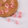 Contas de vidro flor trombeta lírio orquídea contas soltas flor sino botão de flor sino sino joias DIY grampo de cabelo fabricantes lote direto