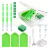 Kit de Ferramentas Caneta Aplicadora de Pontos Diamond Painting DIY Diamante Pegajoso Padrão Especial Caneta Aplicadora Rápida Ponta de Caneta de Reposição Multifuncional