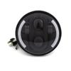 Faróis de Carro Wrangler de 5,75 polegadas 4 LEDs Veículo Elétrico Motocicleta Farol Anel de Olho de Anjo Amarelo e Branco Farol LED