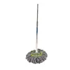 Mop de Água Auto-Giro Picasso Lock com Cabeça Grande, Mop Doméstico de Uma Passada para Pessoas Preguiçosas, Sem Lavagem Manual, Mop com Haste Telescópica Leve