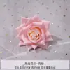 Tecido de Seda Canto Flor Rosa Cabeça de Flor Simulação de Flor para Decoração de Interior Decoração de Salão de Casamento Flor Flor Artificial Adereços de Fotografia Atacado