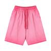 Pantalones Casuales Sueltos Lavados Pesados de 320g Shorts Deportivos Desgastados Pantalones de Hombre Verano Shorts de Algodón Puro para Hombre Verano