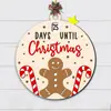 Colgantes Populares Navideños de Estilo Nórdico para Puerta Decoraciones de Pared Feliz Navidad Accesorios Festivos