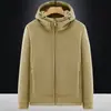 Nuevo sudadera deportiva con forro polar para hombre, chaqueta de forro polar, cortavientos con forro de forro polar, sudadera de forro polar