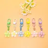 Llavero de Flor de Cerezo Asequible Lindo DIY Pequeños Accesorios Bolsa Accesorios para Muñecas Decoraciones Colgante Venta al por Mayor