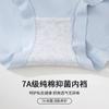 Ropa interior de algodón puro 7A antibacteriana para mujer, transpirable, sexy, con entrepierna de algodón, sin costuras, ligera, de plástico, realce de cadera, calzones de talla grande