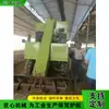 Veículo de limpeza de esterco de fazenda de gado de 2 metros cúbicos, raspador de esterco de quatro rodas para fazendas de gado, equipamento de limpeza de esterco com separação seco-úmido para currais de gado