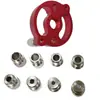 Punzón central de aleación de aluminio para carpintería para un posicionamiento preciso de agujeros, 3-10 mm, utilizado para alinear y taladrar agujeros rectos para uniones de mortaja y espiga de madera