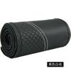 Cubierta para Volante de Piel de Vaca de Primera Capa, Embozada con Doble Línea Cosida a Mano, Cubierta para Volante de Coche de Cuero Genuino para las Cuatro Estaciones # 1134