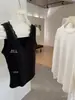 Camisola XIA'X de Verano para Niña, Puro Deseo, Tirantes Anchos, Ligera, Cálida, Cepillada, Cuello en V, Encaje Empalmado, con Hermoso Diseño en la Espalda