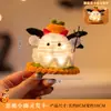 Halloween Crianças Handmade DIY Vara Torcida Cabeça de Abóbora Luminosa Colorida Mola Engraçada e Fofa Adereços de Fantasia