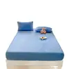 Lençol de Cama de Veludo Leite Cor Sólida Inverno 2026 Novo Colcha Espessa de Cobertura Total Protetor de Colchão de Fleece de Coral