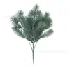 Atacado de fábrica galhos de pinho galhos de pinho agulhas de pinho de plástico galhos de pinho cipreste-de-rocha galhos de pinho de beleza falsa folhas de pinho pinho de boas-vindas