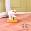 Gato de la Suerte de Dibujos Animados Resina Sala de Estar Decoración del Hogar Hecho a Mano DIY Pegamento de Crema Funda de Teléfono Pasador Hebilla de Zapato Accesorios