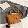 Bolso Cesta de Tote Estampado de Moda para Mujer 2026 Nuevo Elegante Versátil Bolso de Hombro de Nicho Lindo Bolso Cruzado