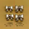 2025 pie plata 999 plata de ley accesorios amor loto pulsera joyería DIY bolsa de la suerte cuerda de mano arco duro de plata 3D