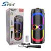 Altavoz Bluetooth Cuadrado de Baile de Alta Potencia Portátil Sing-E Zqs6231 Altavoz de Mano para Exteriores con Ranura para Tarjeta